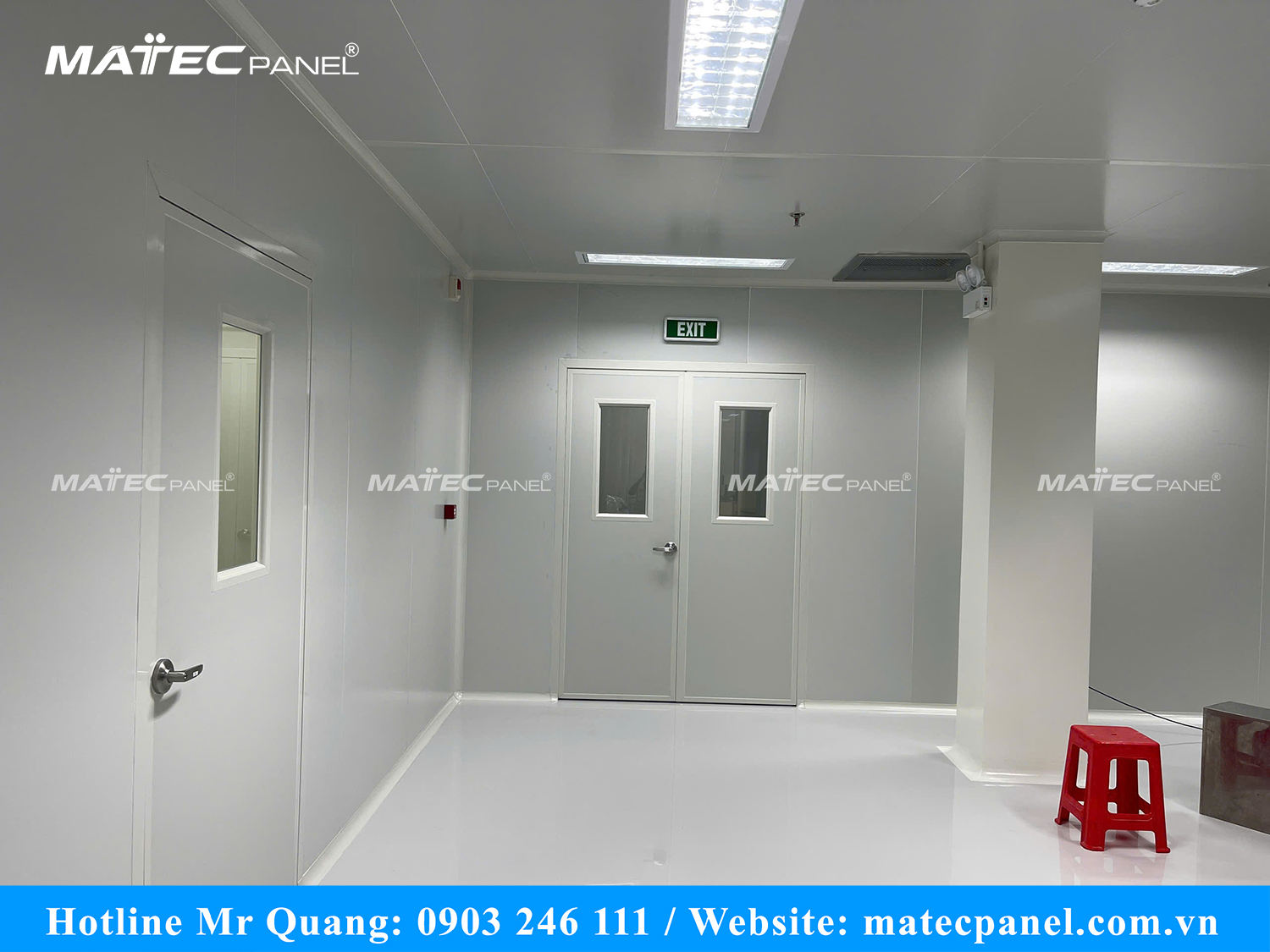 Cửa panel tại nhà máy Benovas Vĩnh Long